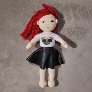 Cracker Barrel Believe in Yourself Red Haired Yarn Children’s Doll toys